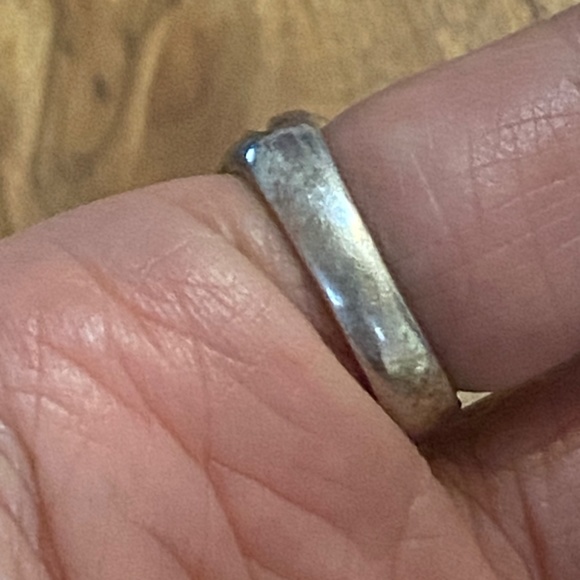 925 Sterling Silver & Faceted Smokey quartz Ring - Picture 5 of 16